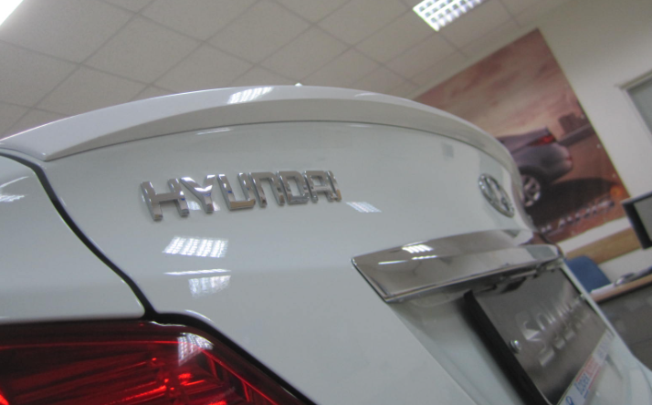 Лип-спойлер для Hyundai Solaris (2010-2016) купить недорого с доставкой в Кострома
